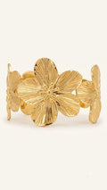 Floral Cuff Bracelet