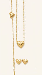 PUFFY HEART BRACELET