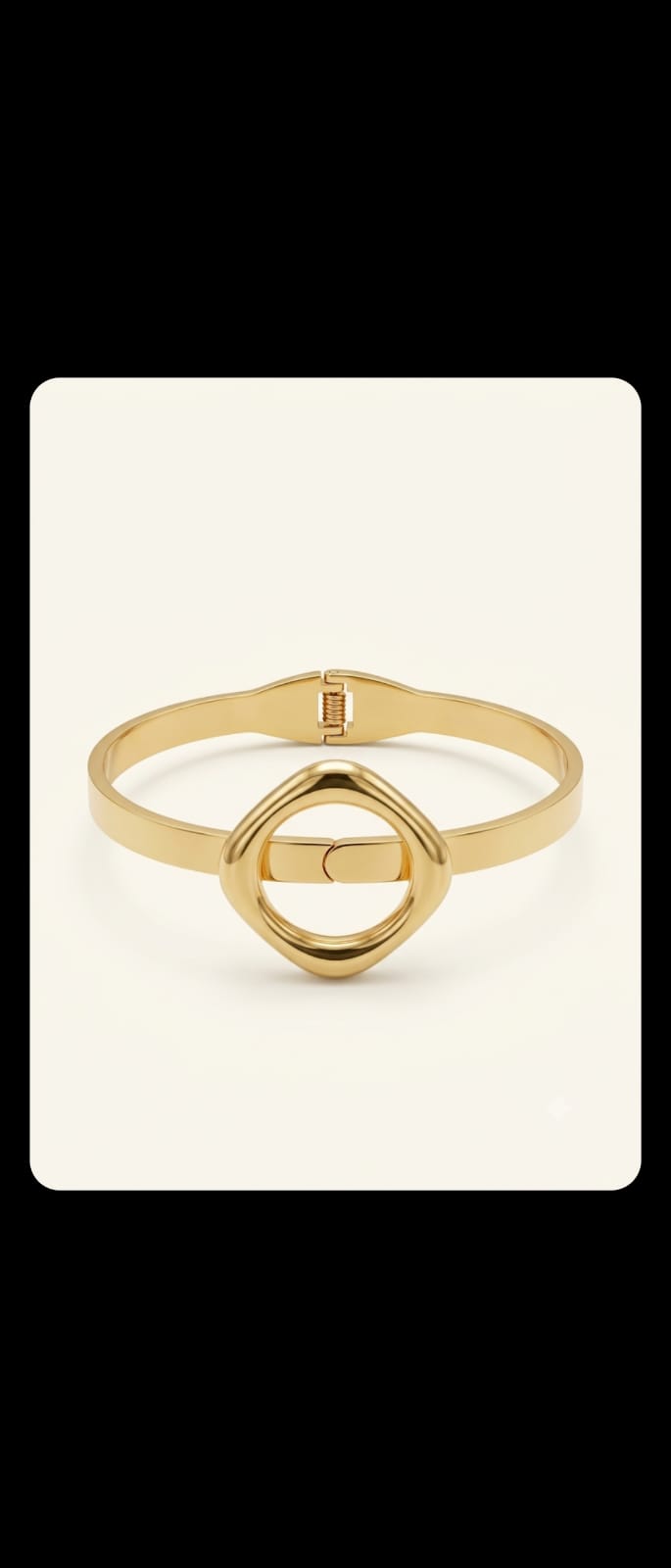 Wavy Circle Bangle – Hooré