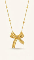 Bow Pendant Necklace – Hooré