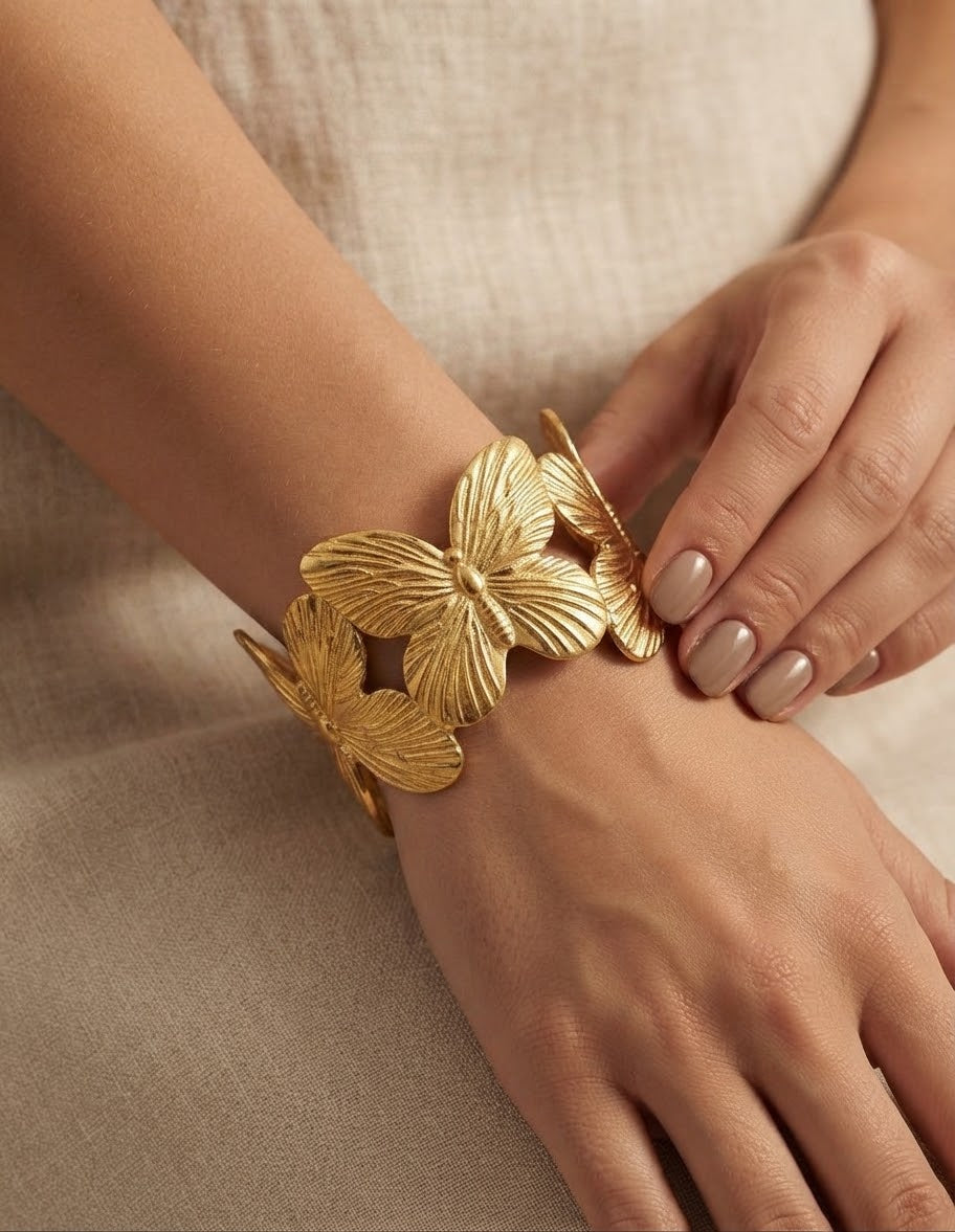 BUTTERFLY CUFF BRACELET