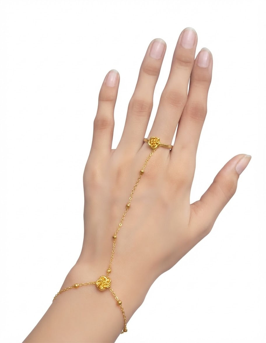 ROSE RING BRACELET